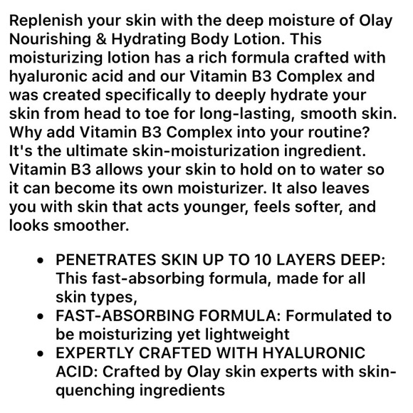 OLAY HYALURONIC ACID LOTION pack of 2 - Picture 6 of 6